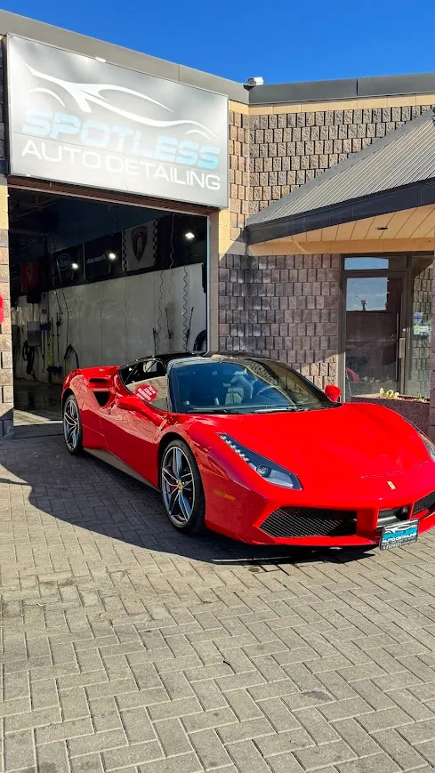 Vehicle receiving professional ceramic coating